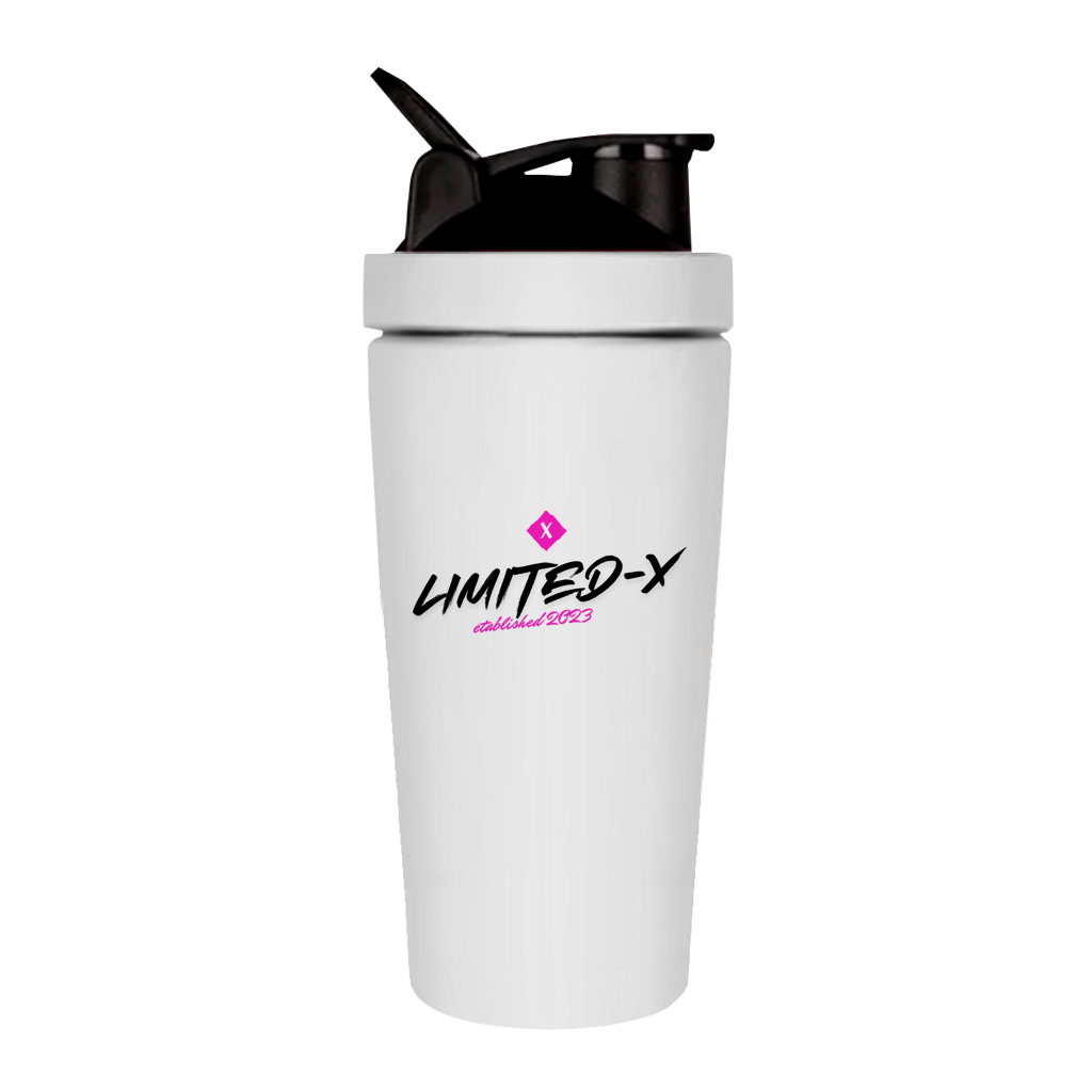 LIMITED-X Fitness Shaker – Fuel Your Ambition.