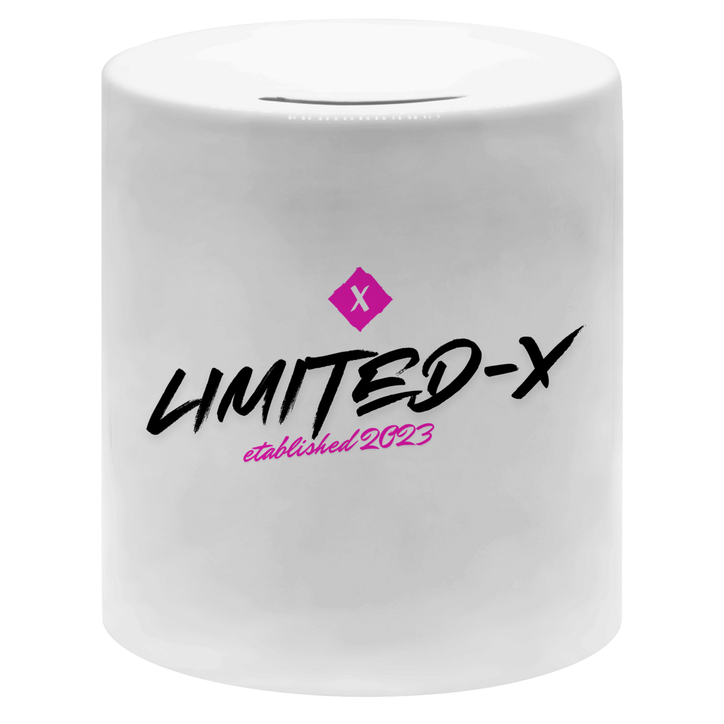 LIMITED-X Spardose – Spare mit Style